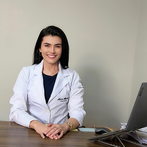 Márcia Ferreira Albuquerque, neuropsicóloga da Neuro Alcance, CRP 17/5122